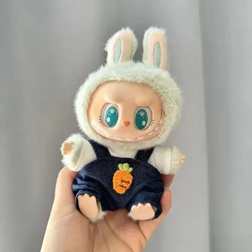 17cm Mini Plush Doll Clothes | K-Pop Idol Outfit Accessories for Collectors & Fans