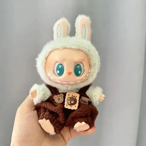 17cm Mini Plush Doll Clothes | K-Pop Idol Outfit Accessories for Collectors & Fans