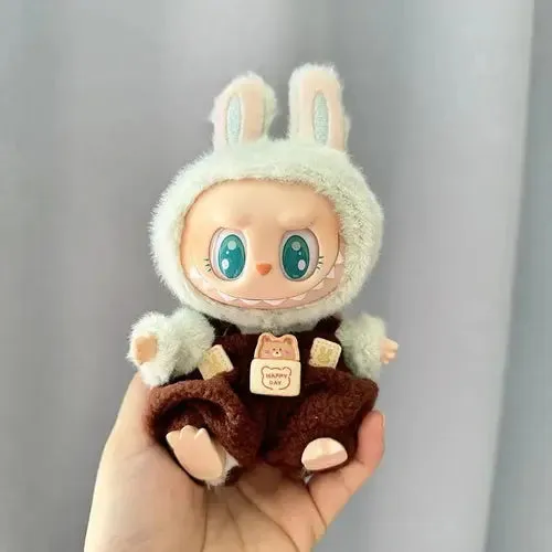 17cm Mini Plush Doll Clothes | K-Pop Idol Outfit Accessories for Collectors & Fans