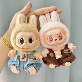 17cm Mini Plush Doll Clothes | K-Pop Idol Outfit Accessories for Collectors & Fans