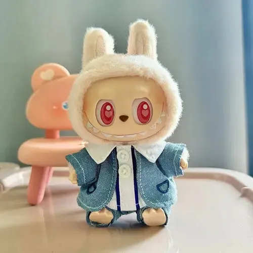 17cm Mini Plush Doll Clothes | K-Pop Idol Outfit Accessories for Collectors & Fans