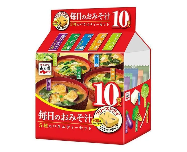 5 Kind Assorted Miso Soup Pack