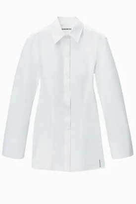 Alexander Wang Mini Shirt Dress - White