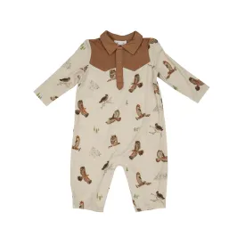 Angel Dear Cowboy Romper