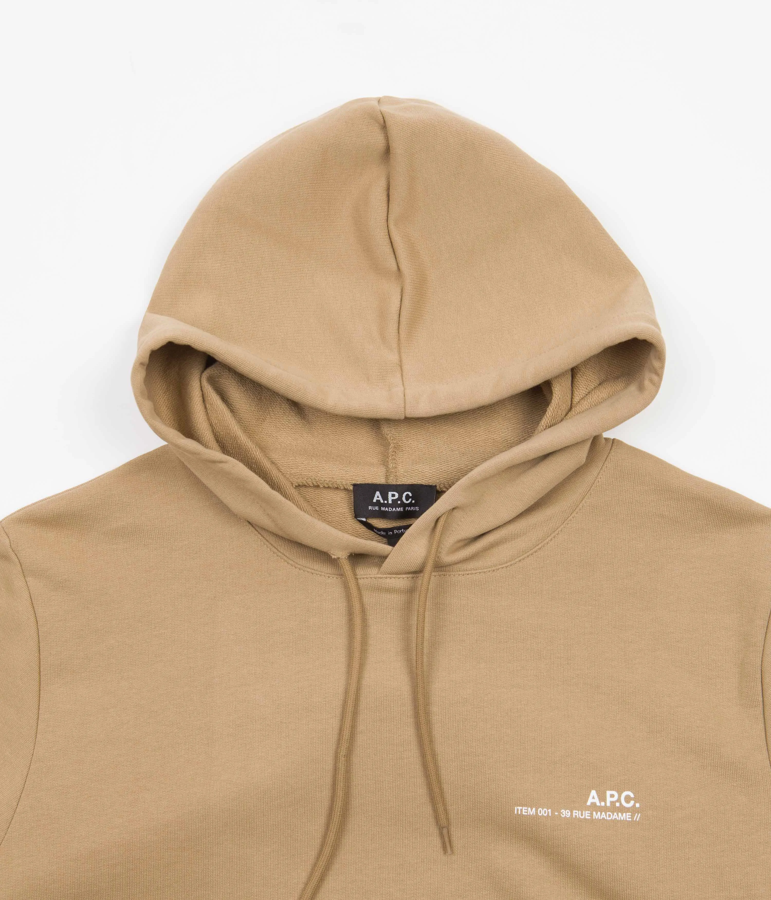 A.P.C. Item Hoodie - Beige