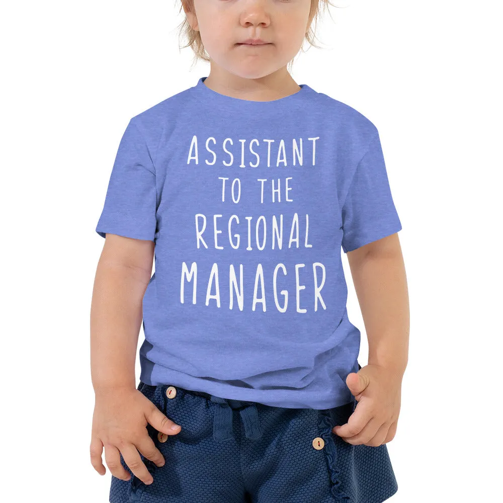 Assistant To The Regional Manager Toddler Tee