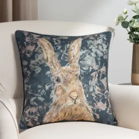 Avebury Hare Cushion Navy