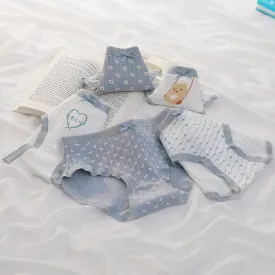 Baby Blue Flower Undies