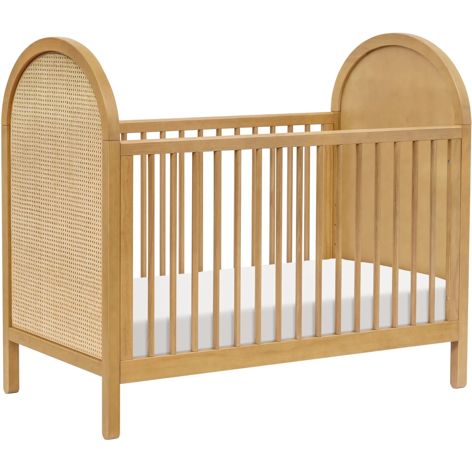 Babyletto Bondi Cane 3-in-1 Convertible Crib with Toddler Bed Kit