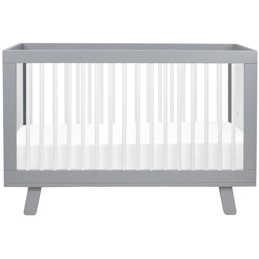 Babyletto Hudson 3-in-1 Convertible Crib with Toddler Bed Conversion Kit