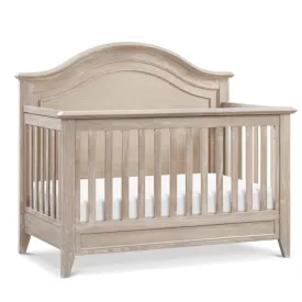 Beckett Rustic 4-in-1 Convertible Curve Top Crib