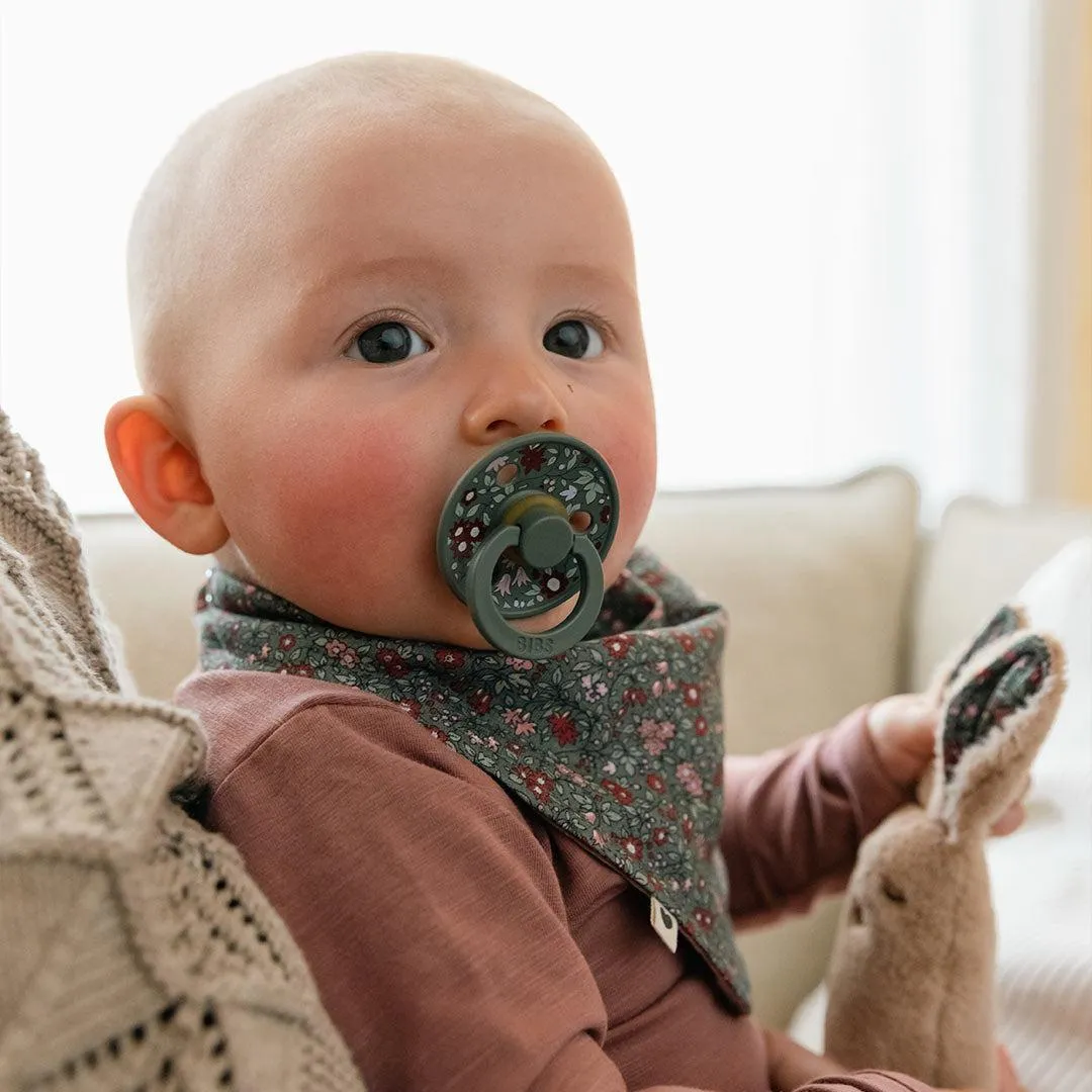 BIBS x Liberty Colour Pacifier - 2 Pack - Pine Mix - Chamomile Lawn