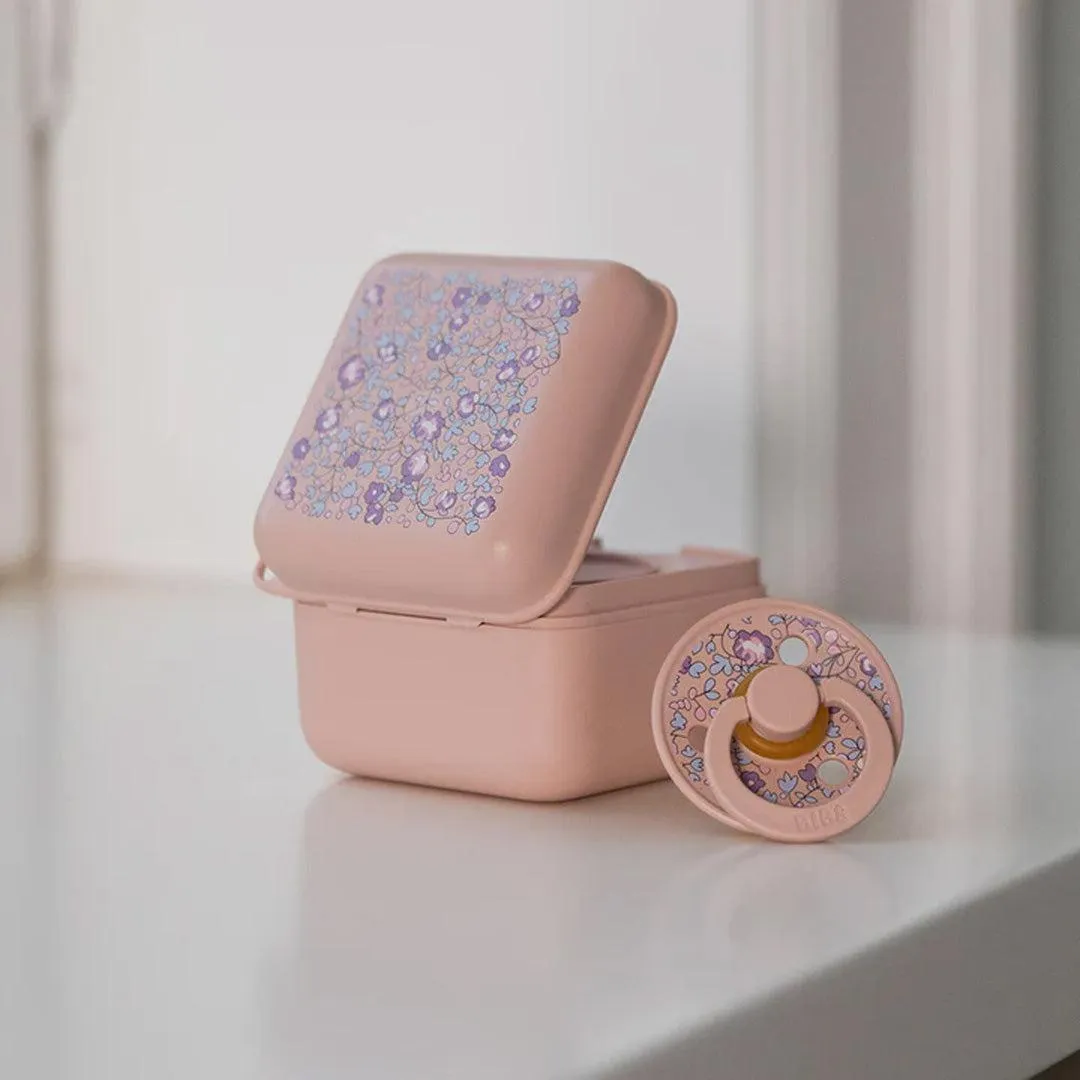 BIBS X LIBERTY Pacifier Box - Blush - Eloise