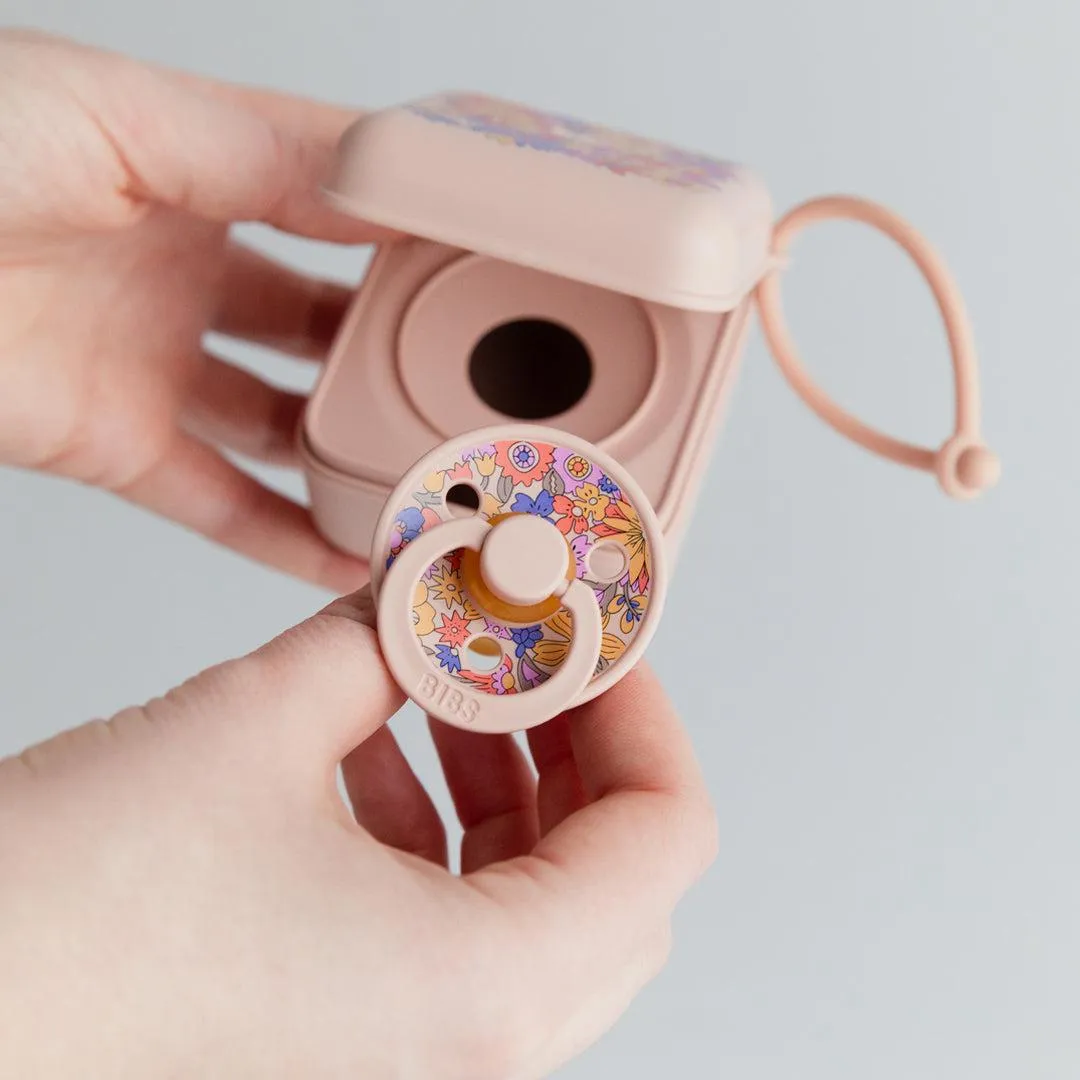 BIBS X LIBERTY Pacifier Box - Blush - June Blossom