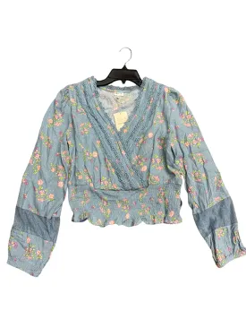 Blouse Long Sleeve By Clothes Mentor  Size: L