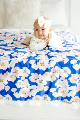 Blue Garden Blanket