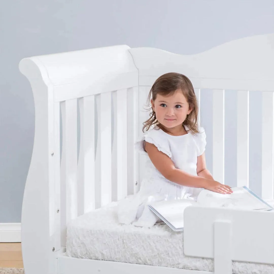 Boori Sleigh Royale Cot Bed - White