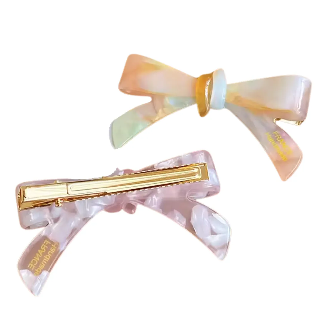 Bow Barrette Hair Clip