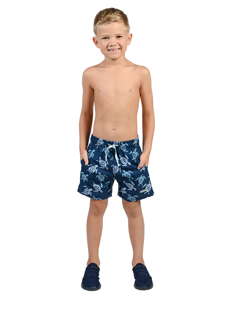 Boys printed swim shorts