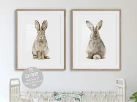 Bunny Tail Nursery Prints - Set 2