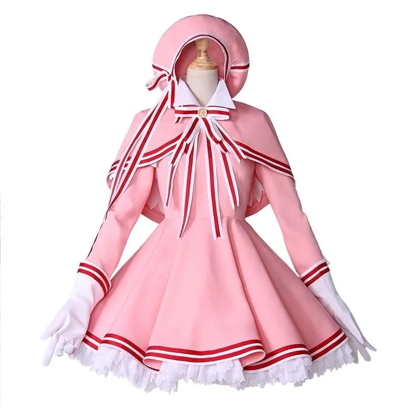 Cardcaptor Sakura Cardcaptor Sakura cos battle suit pink