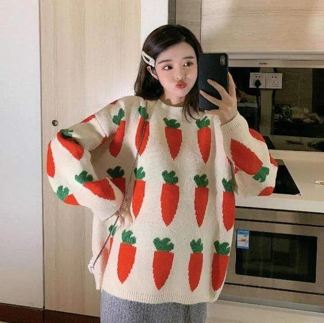 Carrot Sweater