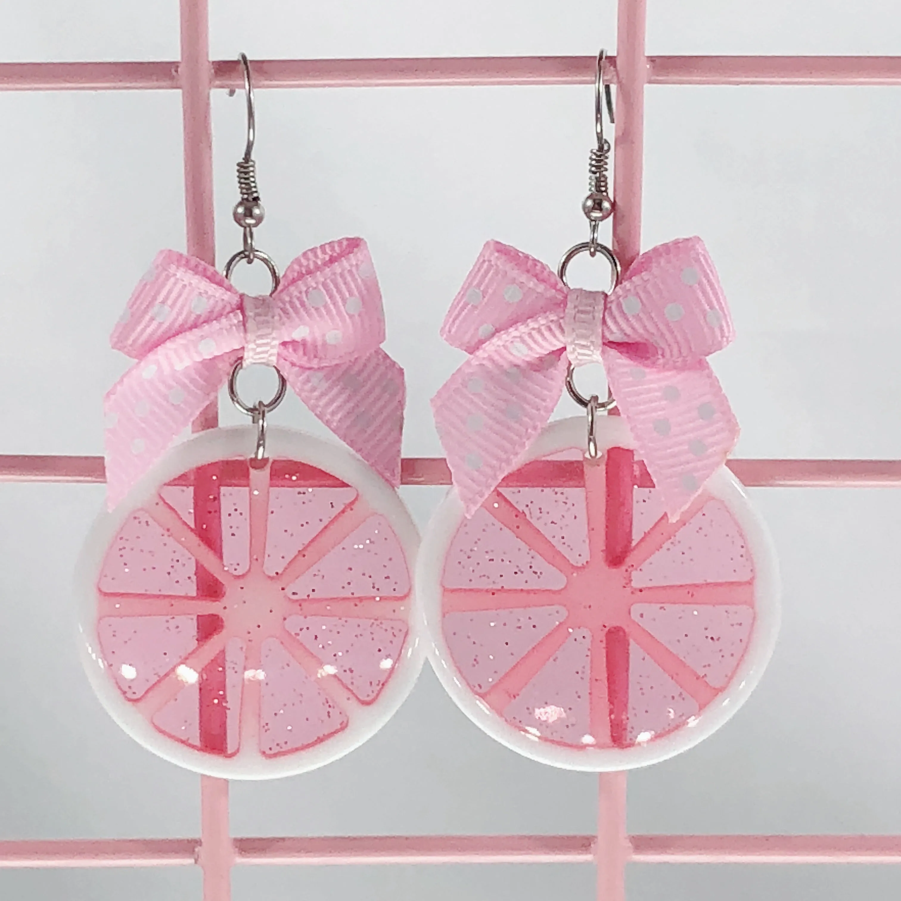 Citrus Slice Earrings (6 Colors)