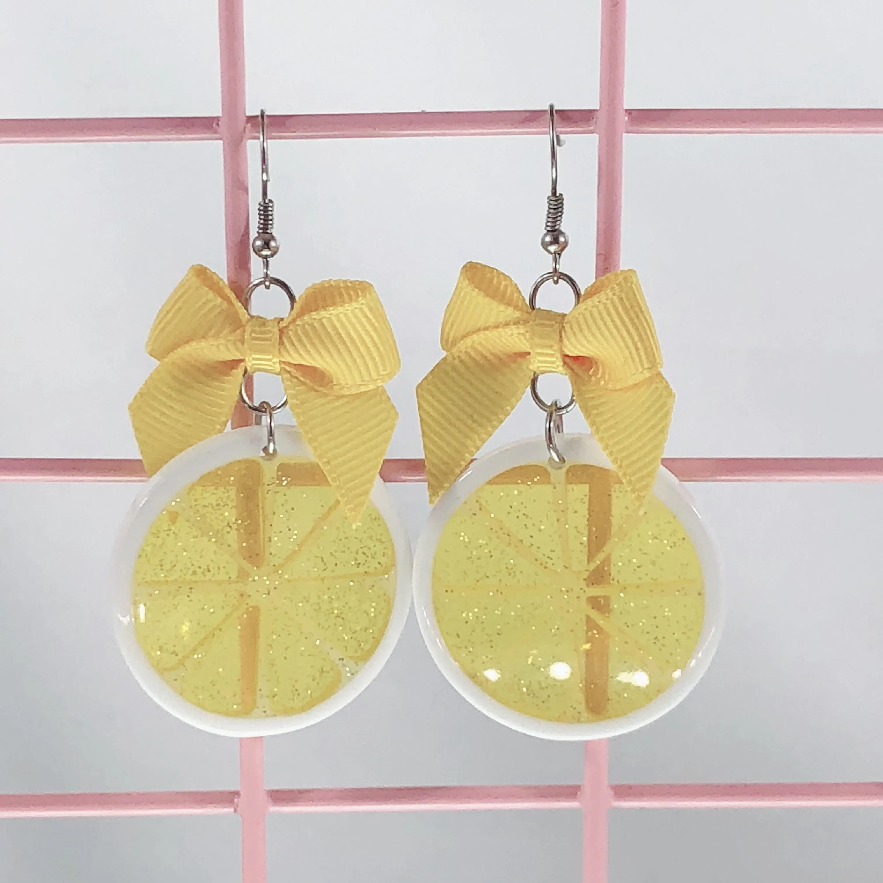 Citrus Slice Earrings (6 Colors)