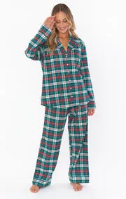 Classic PJ Set ~ Holiday Plaid