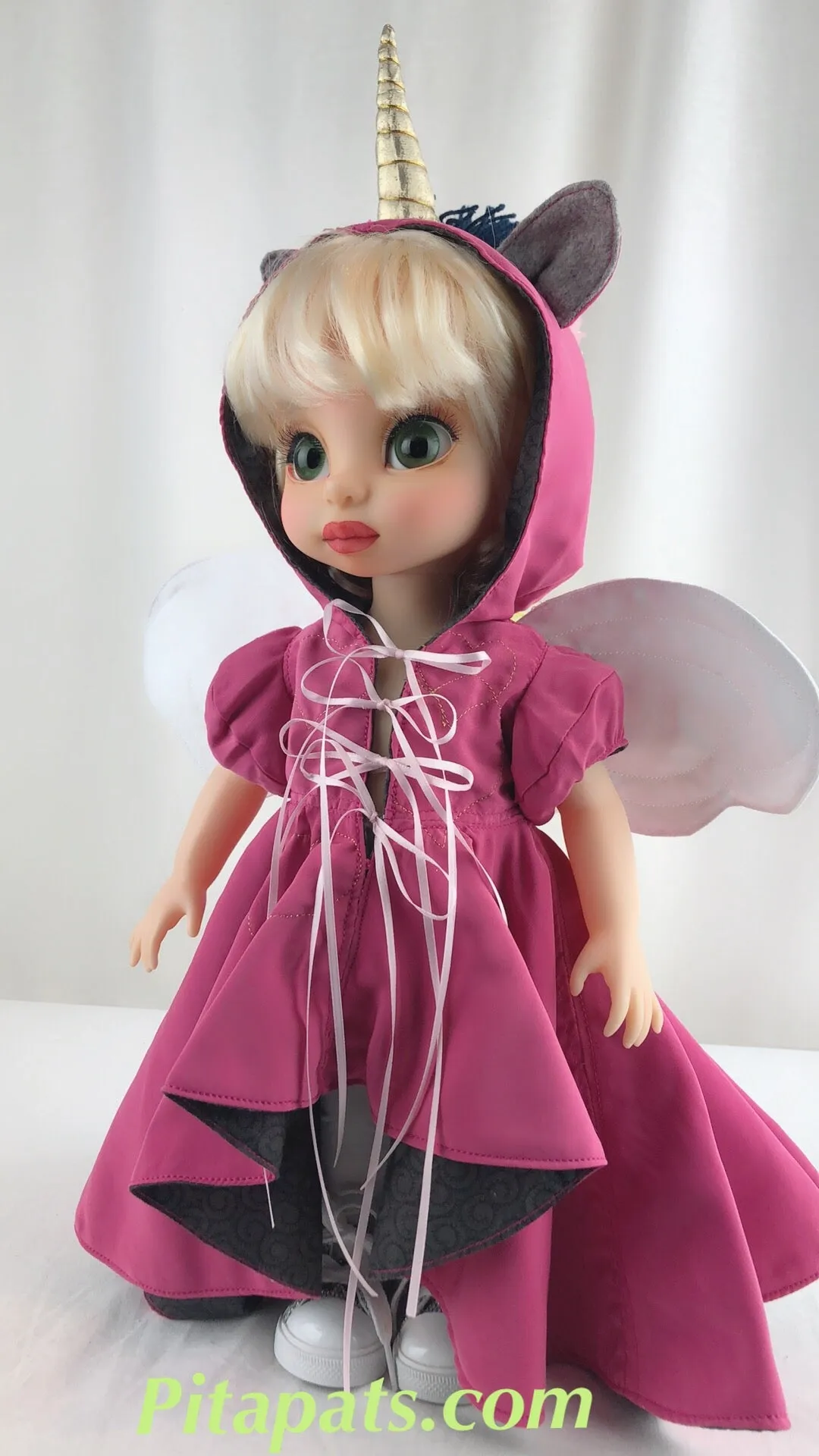 Custom Animator Doll Cinderella  - Pink Unicorn fairy