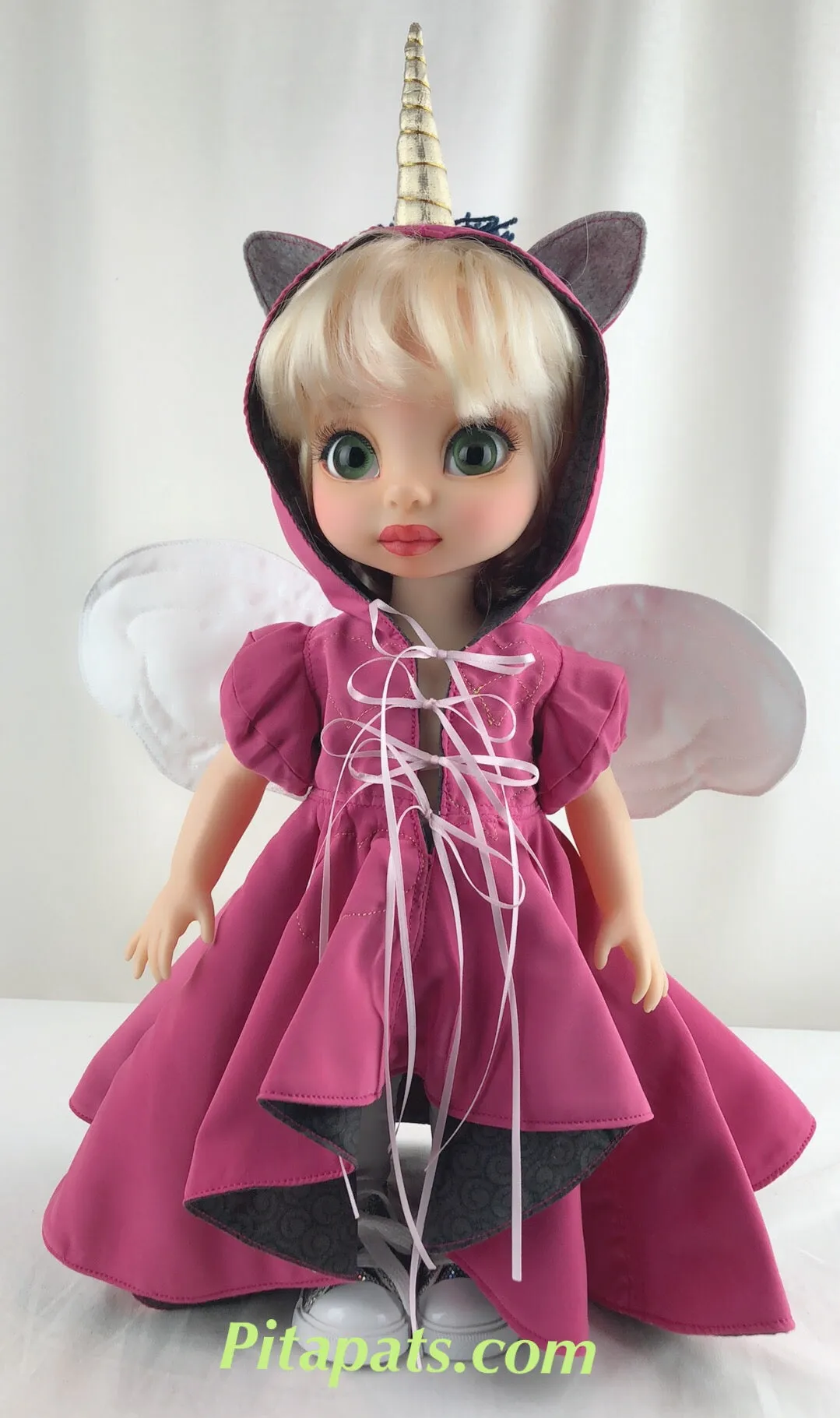 Custom Animator Doll Cinderella  - Pink Unicorn fairy