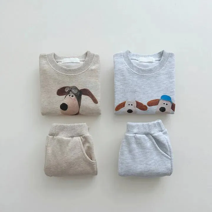 Cute Cartoon Animal Jogger Set