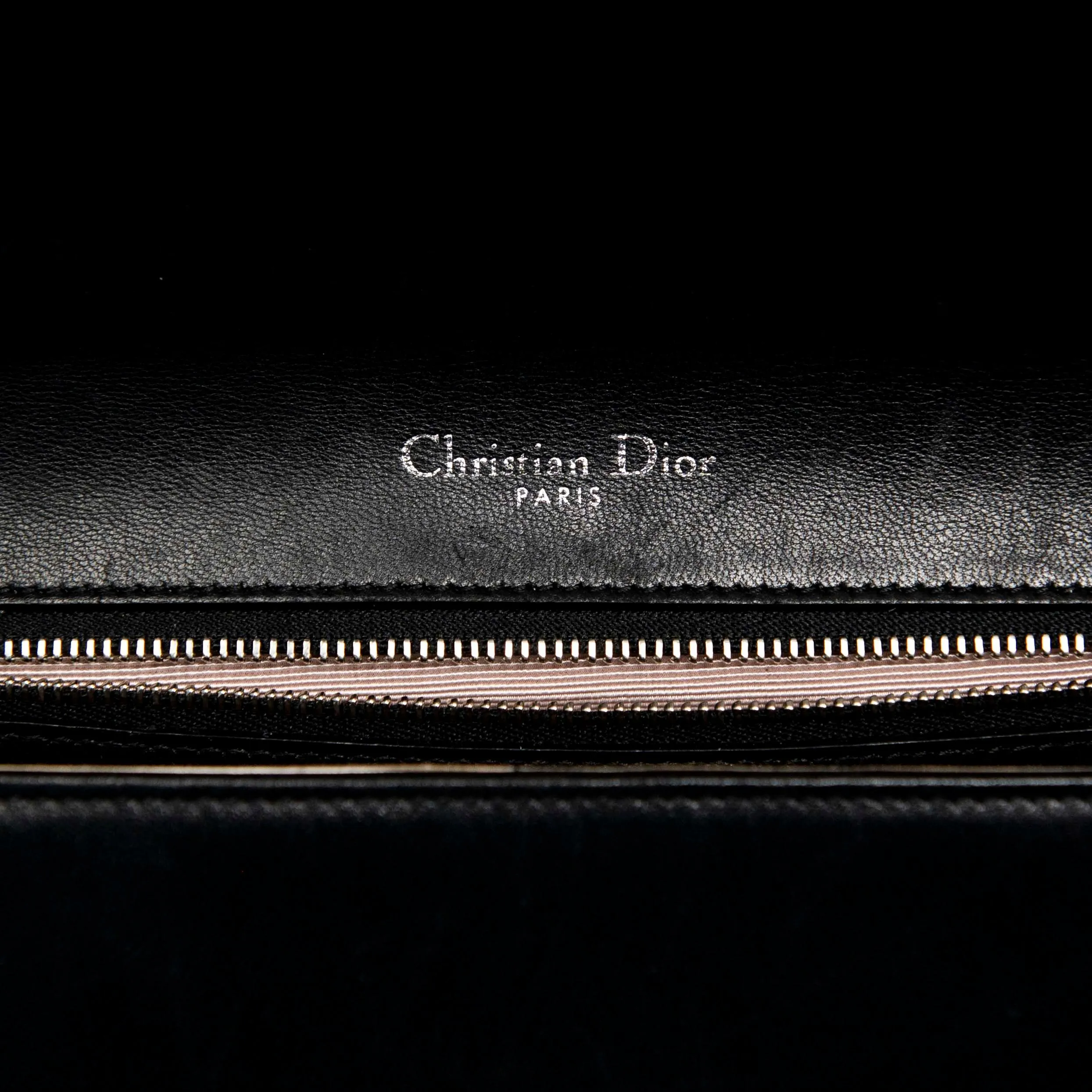 Dior Black Medium Diorama Flap