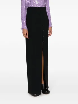 DRIES VAN NOTEN - Women Heavy Polyester Crepe Skirt