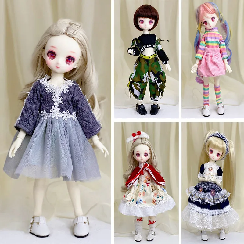 Fashion 1/6 BJD Doll Clothes Accessories - Princess Dress for 30cm Dolls | Perfect for Loli Dress Up