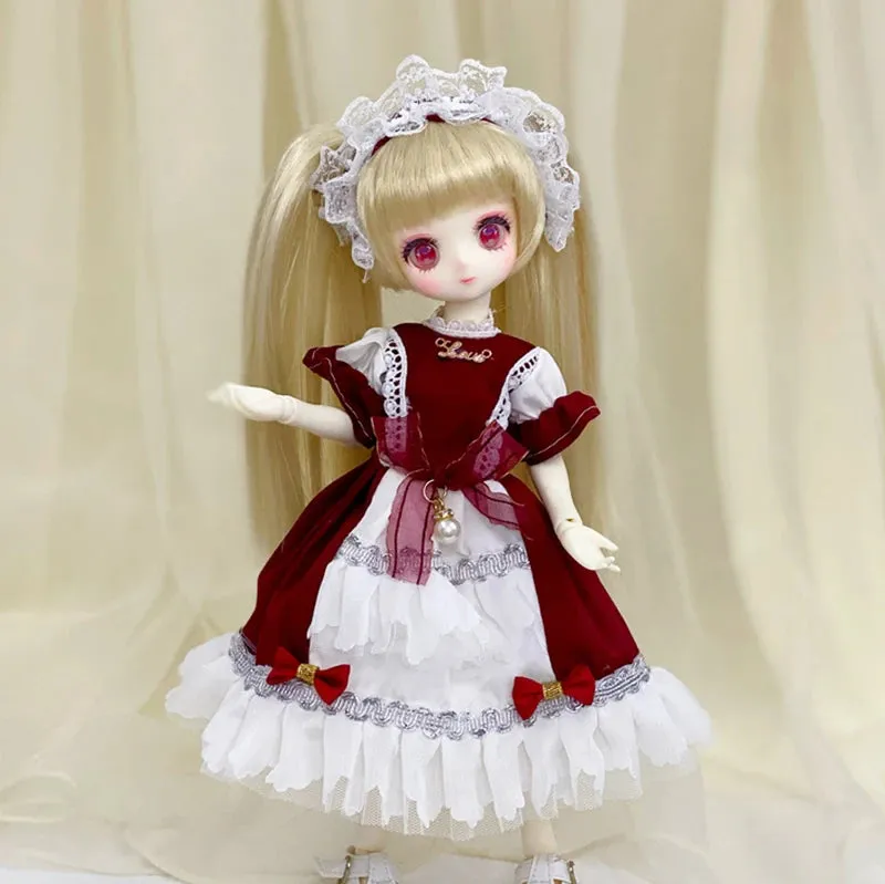 Fashion 1/6 BJD Doll Clothes Accessories - Princess Dress for 30cm Dolls | Perfect for Loli Dress Up