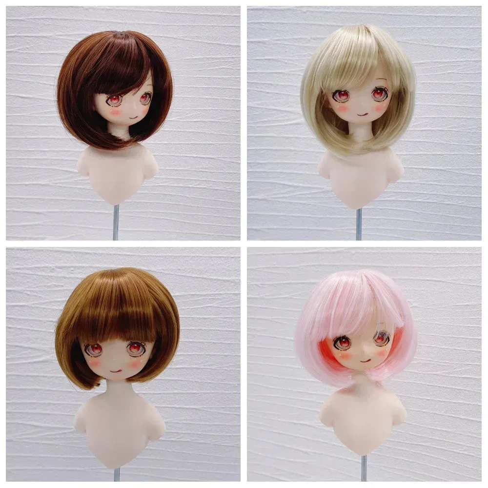 Fashionable Doll Wigs for 30cm & 60cm BJD - Long/Short Hair Accessories