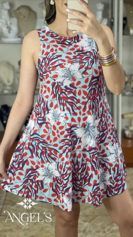 Floral Sleeveless Dress