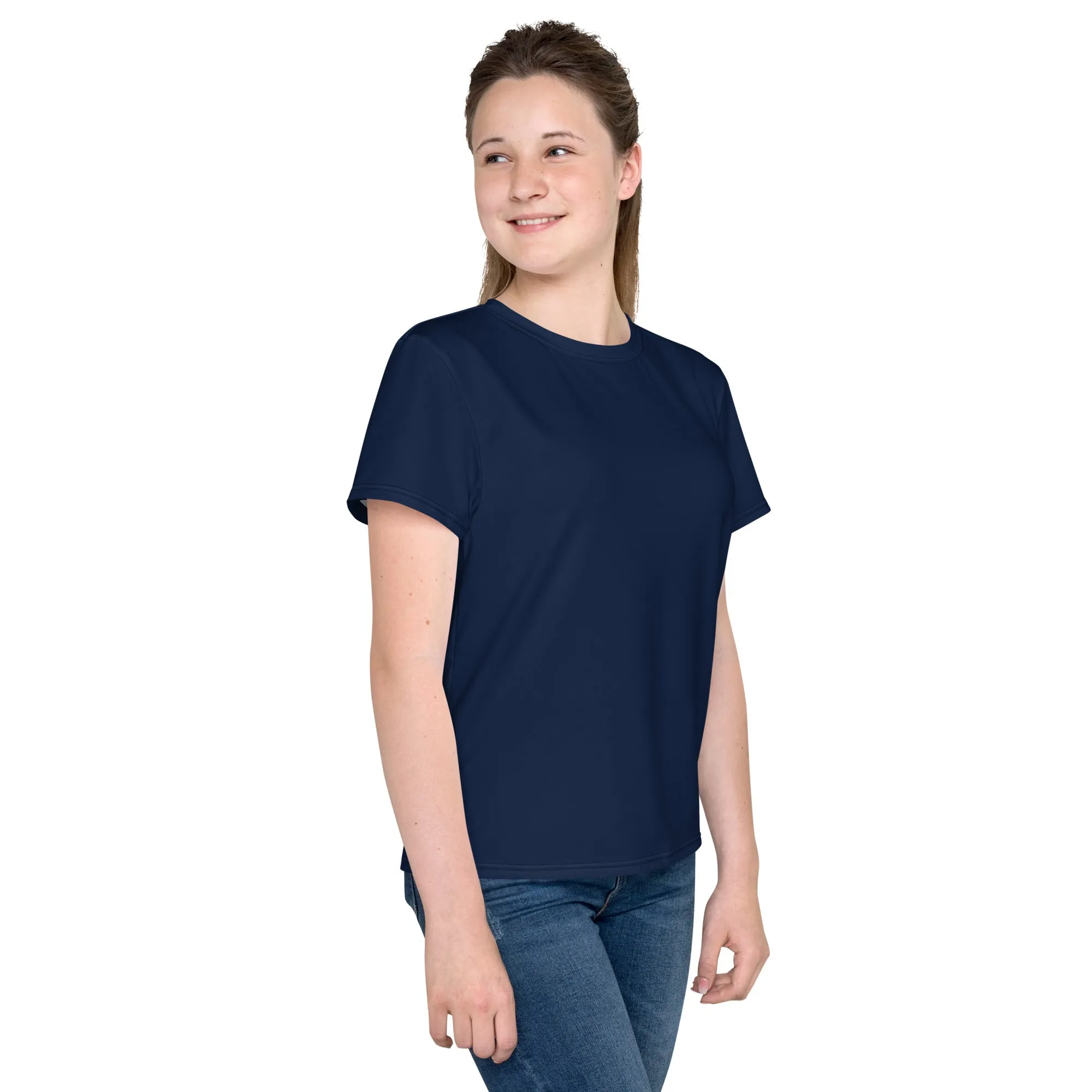 GG - Youth crew neck t-shirt - Navy