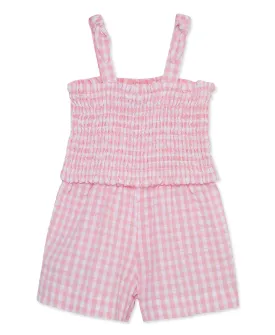 Gingham Woven Romper - Toddler (2T-4T)