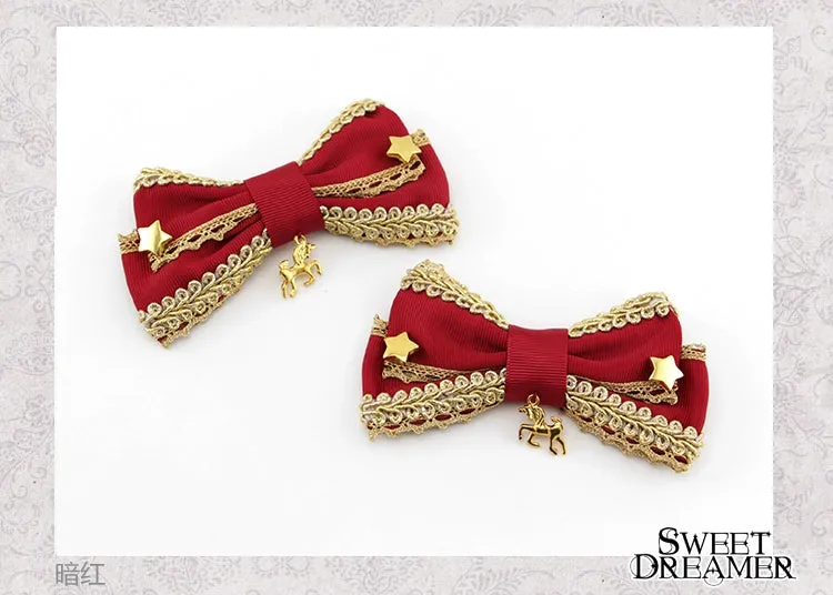 Gold Star Bow Set