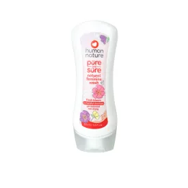 Human Nature Pure and Sure Feminine Wash 165ml - Fresh Bloom