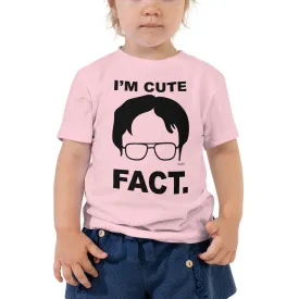 I'm Cute, Fact. Toddler Tee