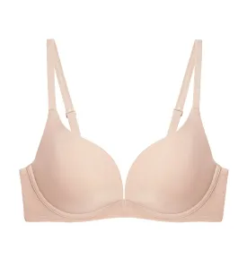 INVISIBLE INSIDE-OUT NON-WIRED PUSH UP DEEP V BRA