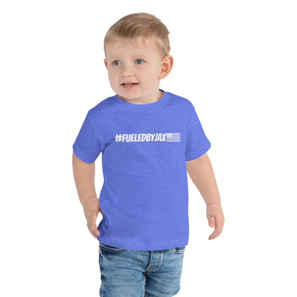 Jax Nutrition White #fueledbyjax Toddler Premium Tee (Bella   Canvas 3001T)