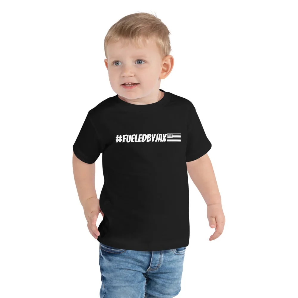 Jax Nutrition White #fueledbyjax Toddler Premium Tee (Bella   Canvas 3001T)