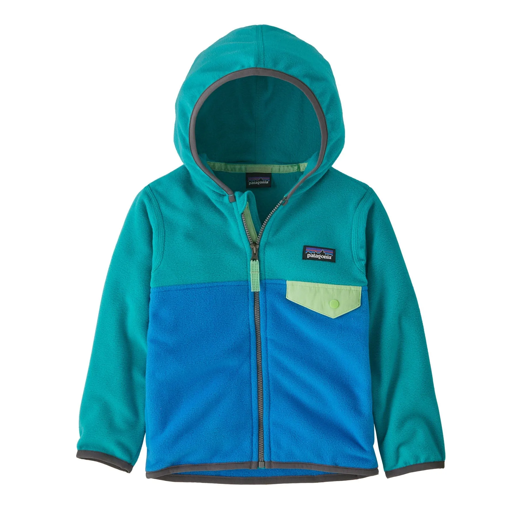 Kids Micro D Snap-T Fleece Jkt - 100% recycled polyester