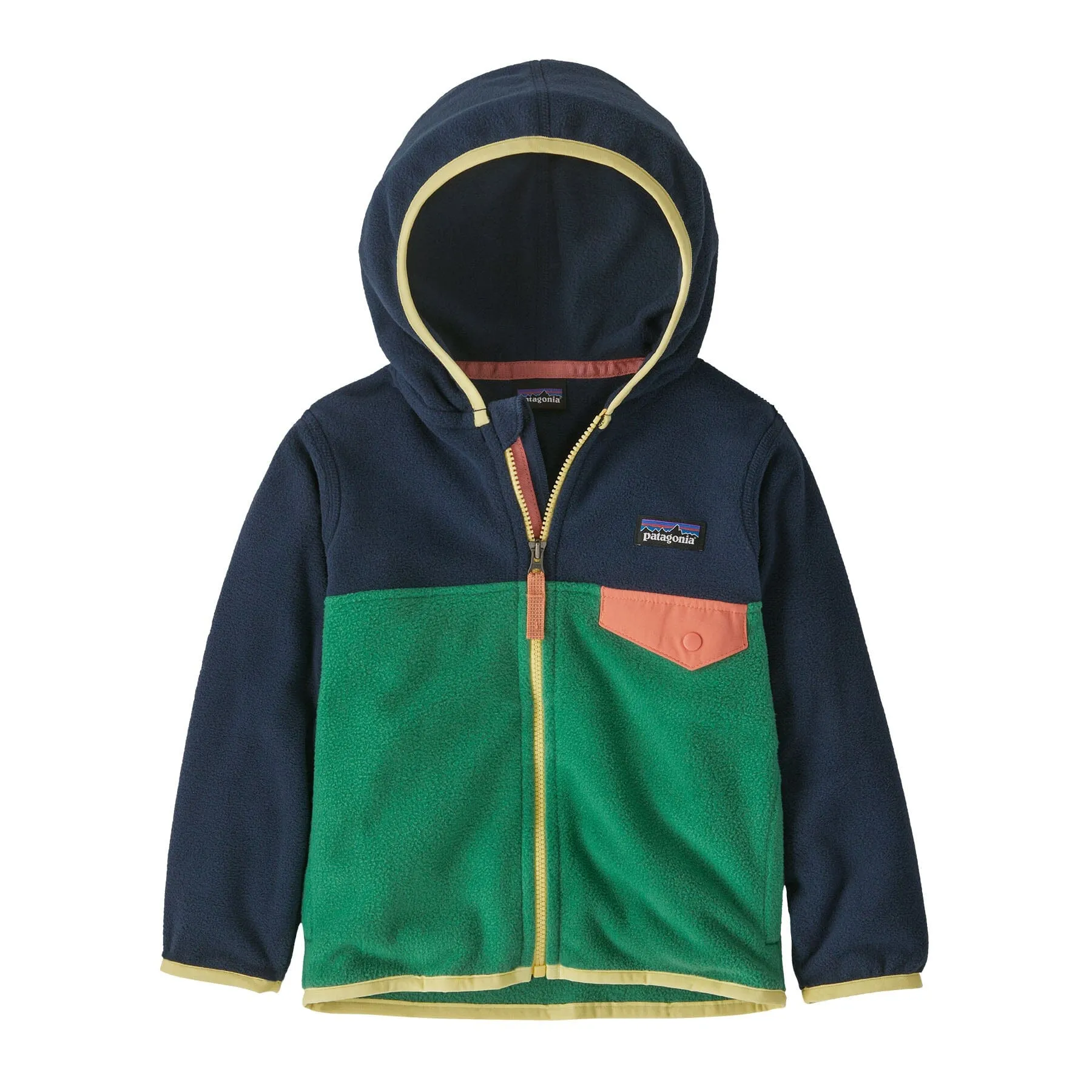 Kids Micro D Snap-T Fleece Jkt - 100% recycled polyester