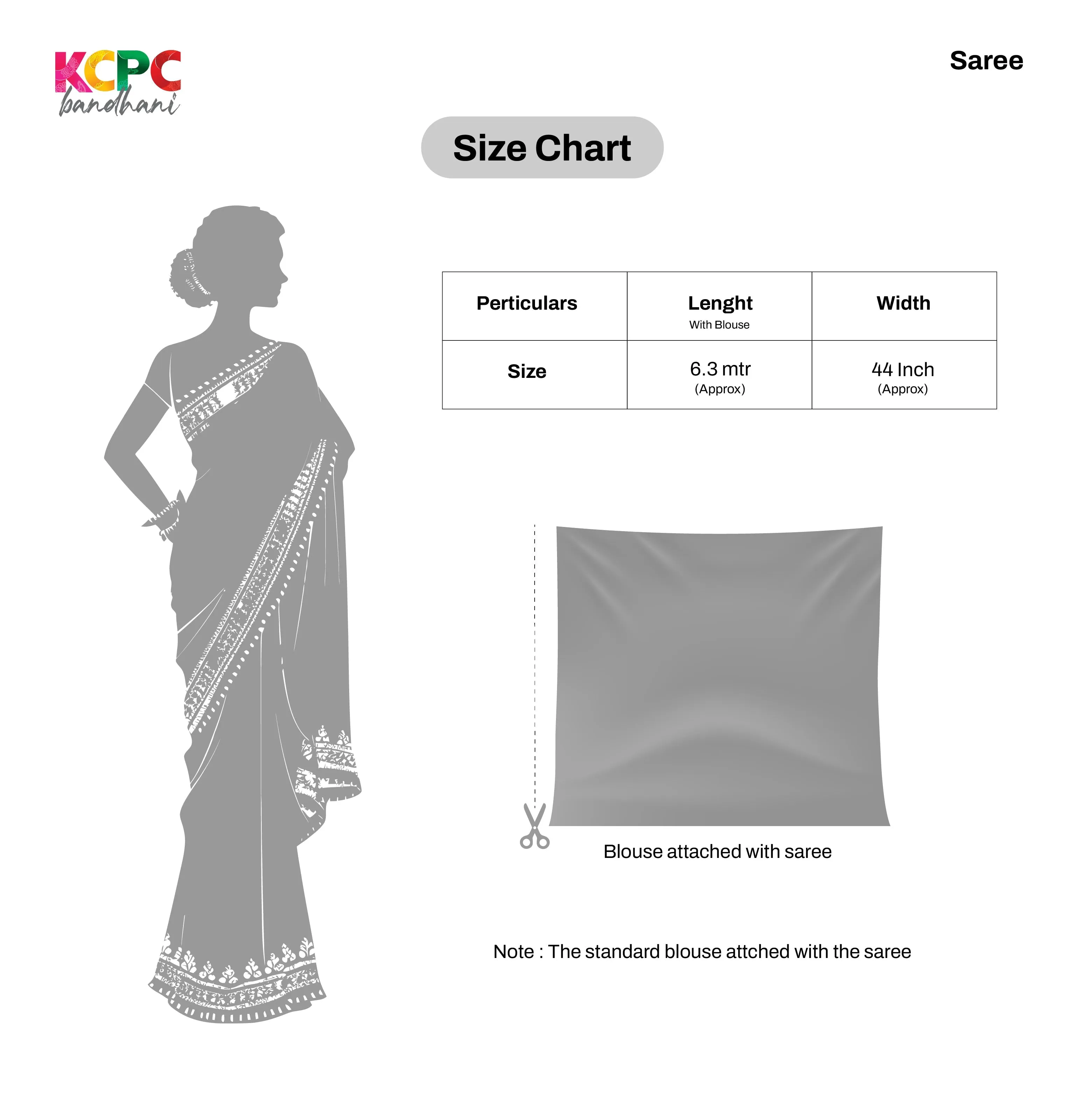 Latest New Launch Pure Khaddi Georgette Upada Neemzari Bandhej Saree, KCPC Royal Blue