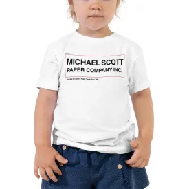 Michael Scott Paper Co. Toddler Tee